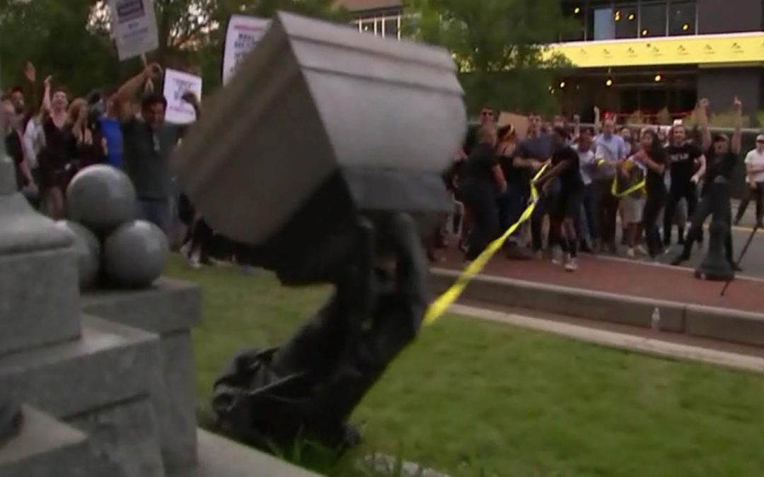 Constable to look for charges versus Durham protesters who pulled down Confederate statue