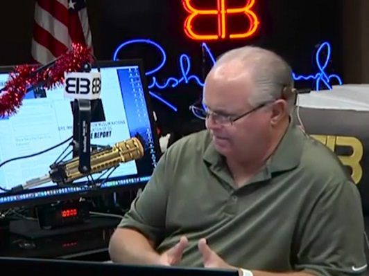 Hurry Limbaugh: ‘We Are on the Cusp of a 2nd Civil War’