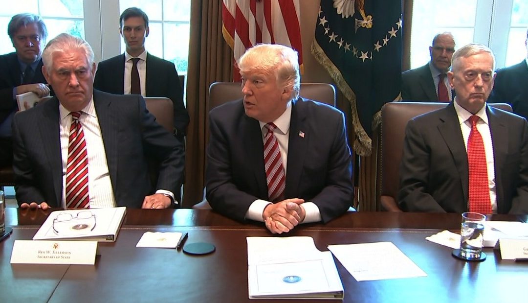 Donald Trump just held the weirdest Cabinet meeting ever