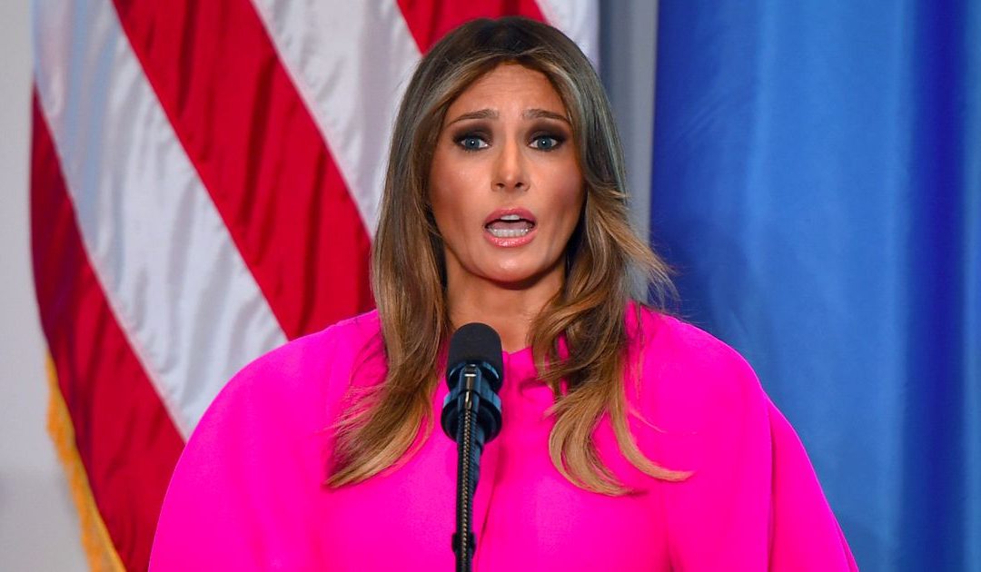 Melania Trump’s anti-bullying speech left Twitter reeling from the irony