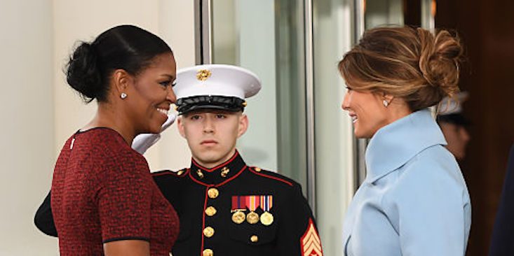 Twitter Is Getting Savage After Michelle Obama Beat Melania Trump On Best-Dressed List