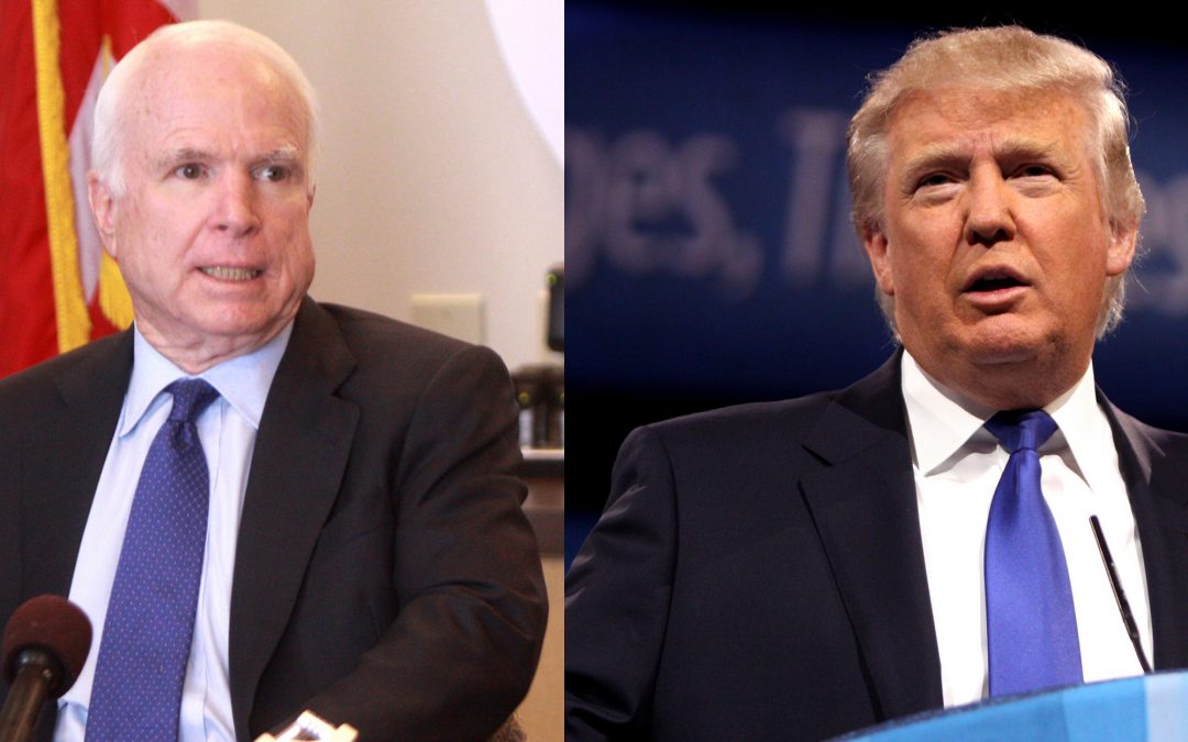McCain mocks Trump for dodging the Vietnam War