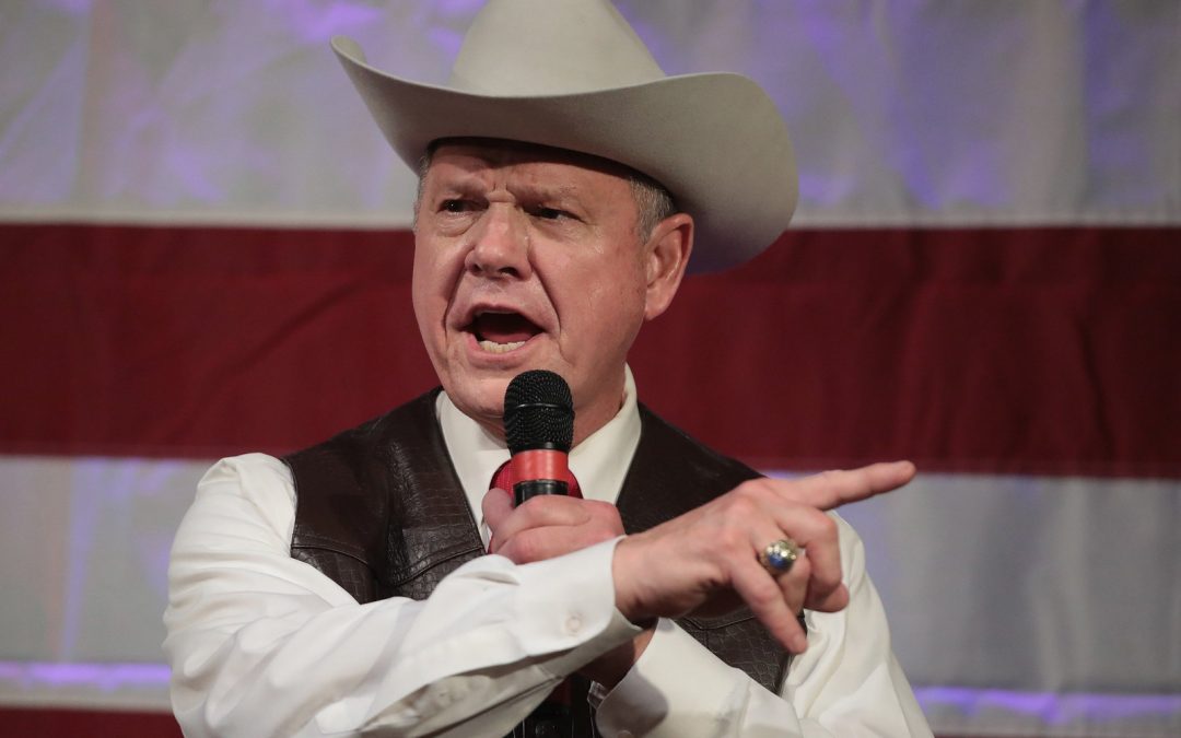 Trump Stands By Roy Moore, As GOP Senators Keep Their Distance