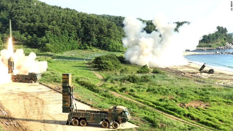 United States, South Korea carry out military exercise in reaction to North Korea missile launch