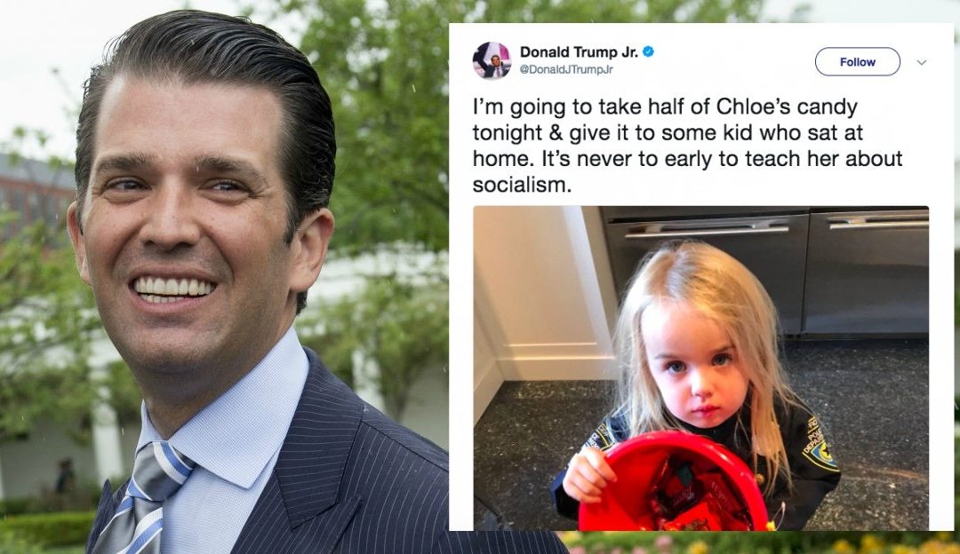 Donald Trump Jr. tweeted about candy and ‘socialism.’ It backfired.