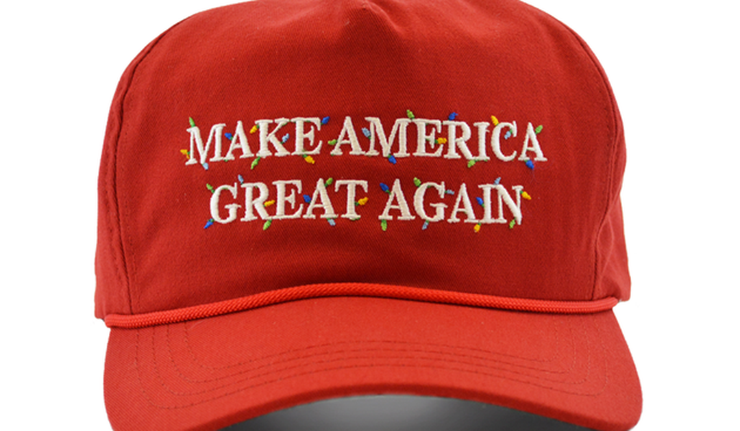 Trump wants to Make Christmas Great Again with this pricey holiday hat