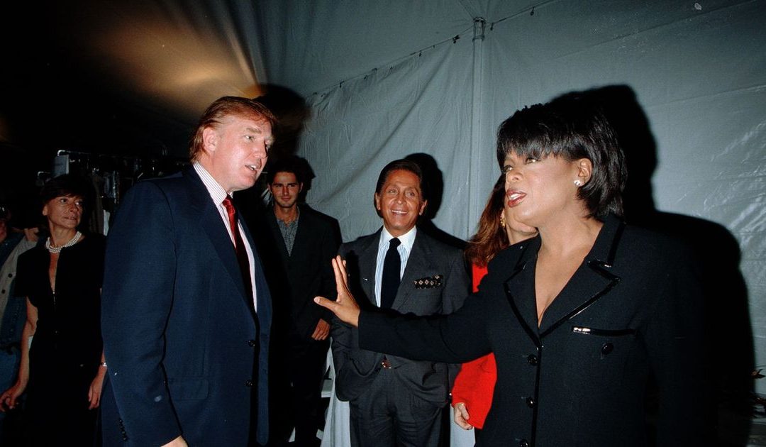 President Trump shares his semi-coherent thoughts on Oprah running for president