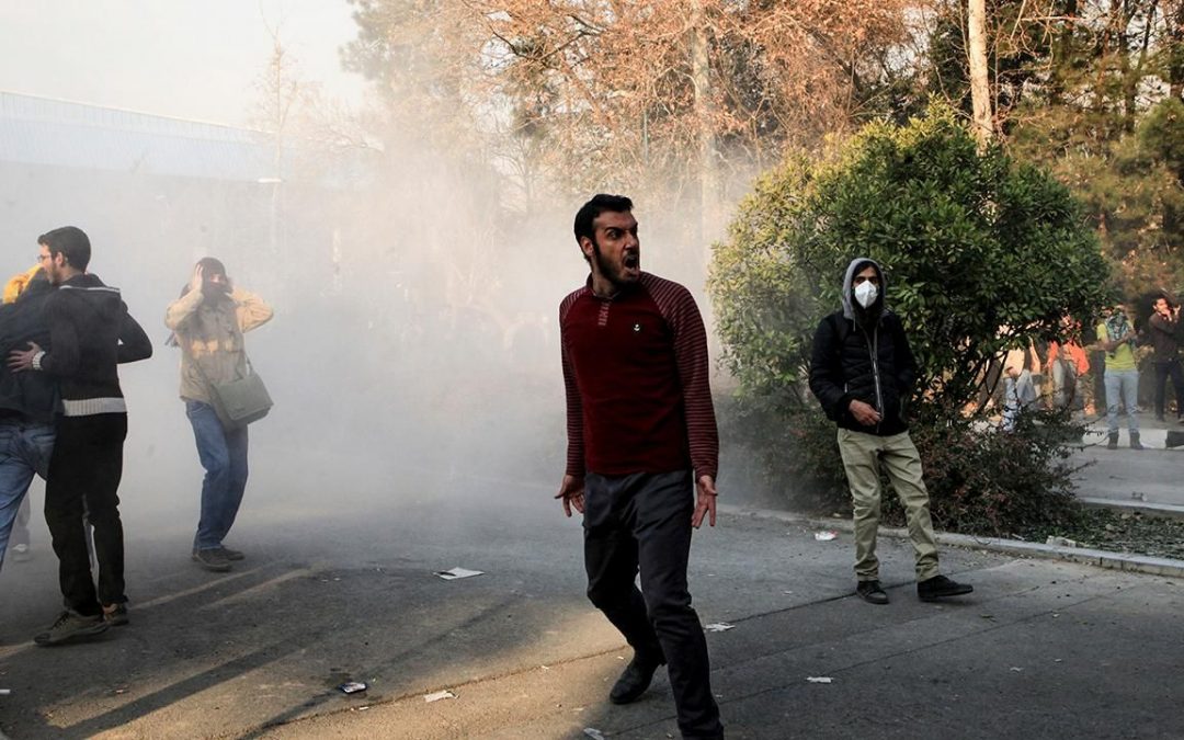 Iranian president Rouhani breaks silence, blasts Trump as protests grow