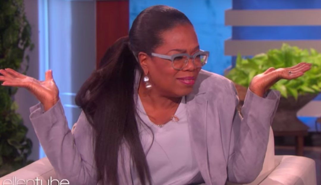 Oprah dished to Ellen what she thought about Trump’s tweet attacking her.