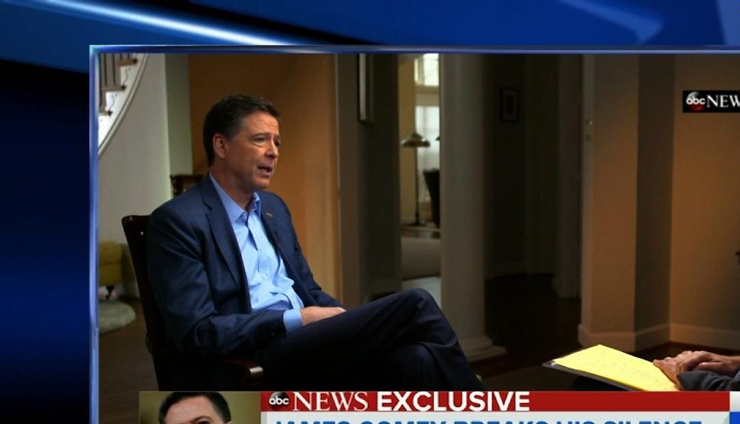 James Comey takes aim at President Trump in ABC News interview