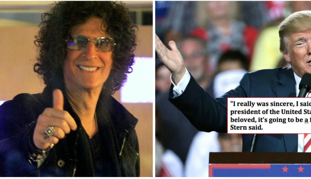 Howard Stern predicted exactly what would happen to Trump as president.