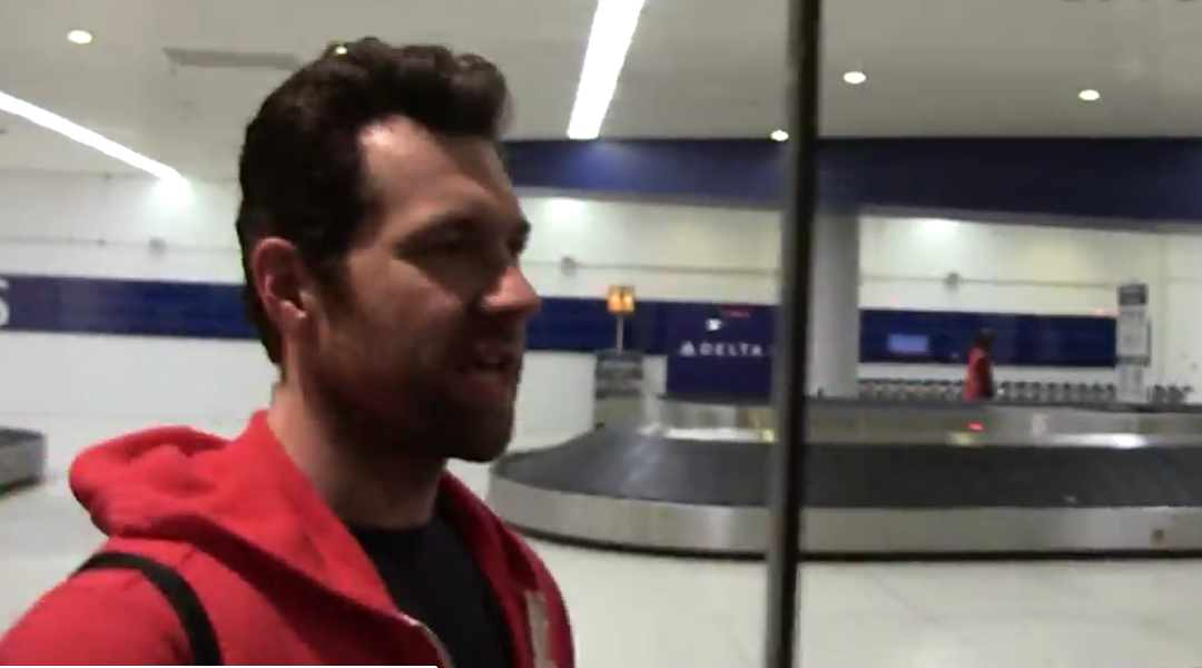 Billy Eichner uses TMZ cameras to call out Trump and urge people to vote
