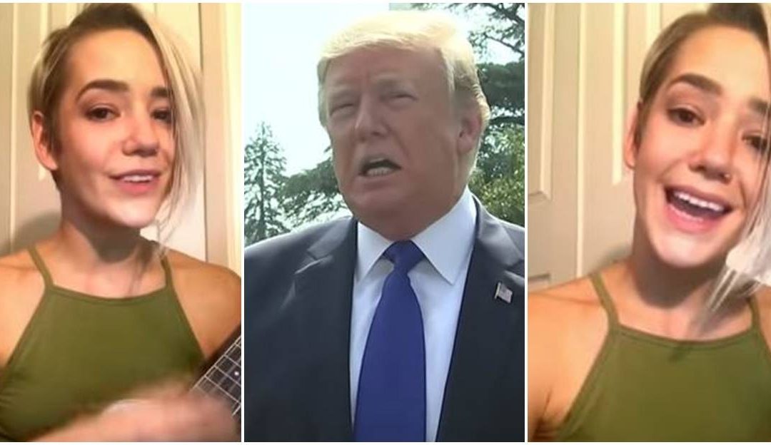Singer slams Trumps scary time for men comment with hilarious response.