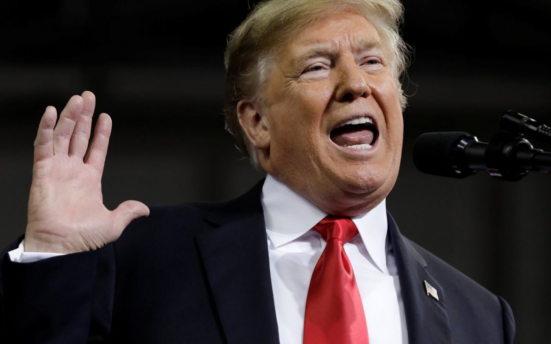Trump Lambasts Democrats As ‘Angry Left-Wing Mob,’ ‘Party Of Crime’ At Kansas Rally