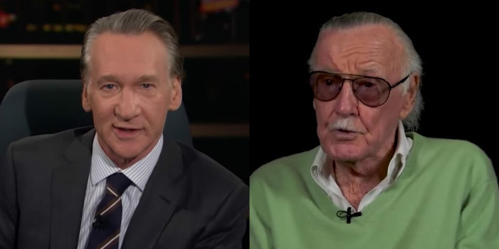 Bill Maher blames Stan Lees legacy for creating a culture that elected Trump