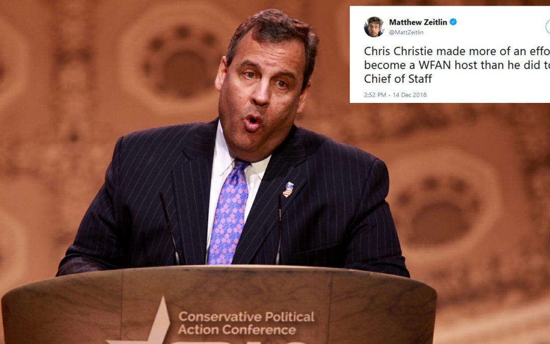 Chris Christie is finally getting praisefor turning down Donald Trump