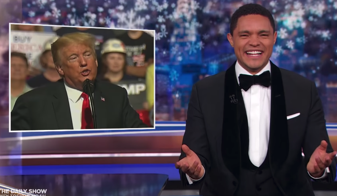 ‘The Daily Show’ takes us on a hilarious tour of Trump’s weirdest moments this year