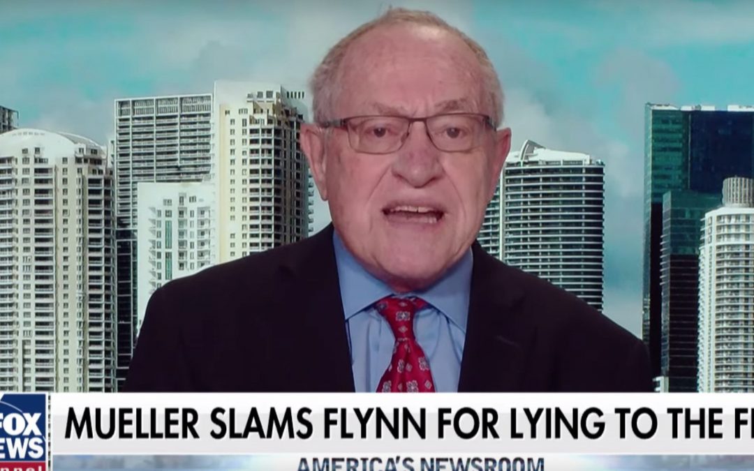 Trump Defender Alan Dershowitz Argues That Lying To FBI Isn’t A Crime