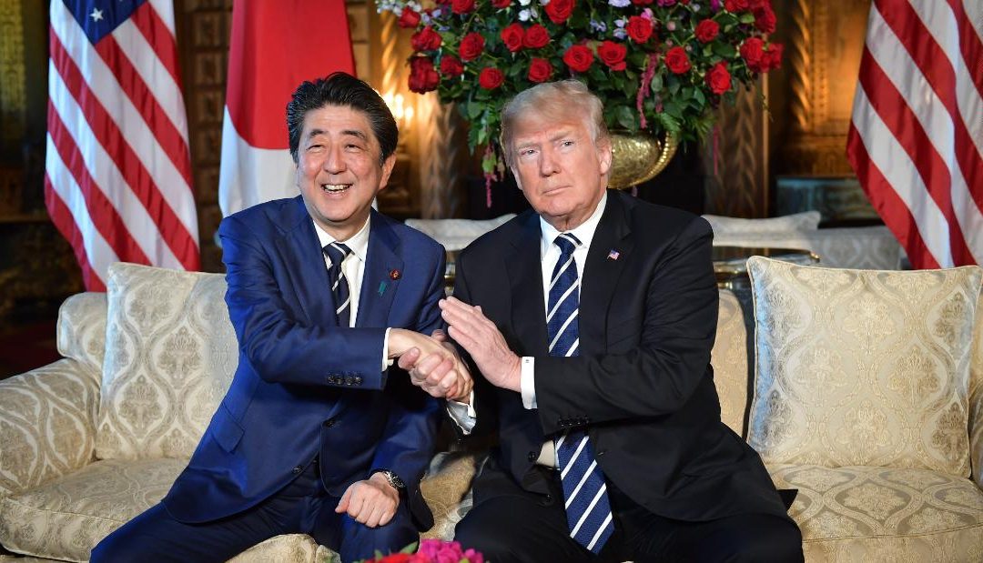 Trump arrives in Japan eager for flattery and pomp